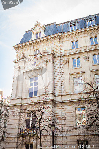 Image of Exterior of a historical townhouse in Paris