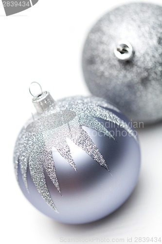 Image of Glittery Christmas ornament ball