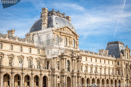 Image of Exterior of a historical townhouse in Paris