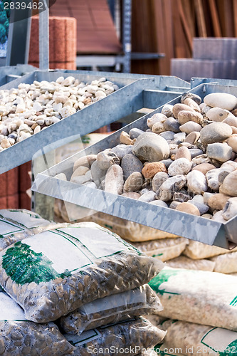 Image of Stock at a nursery or landscaping business