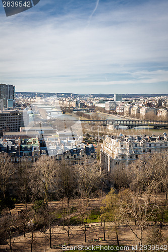 Image of View over the rooftops of Paris