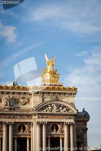 Image of Exterior of a historical townhouse in Paris