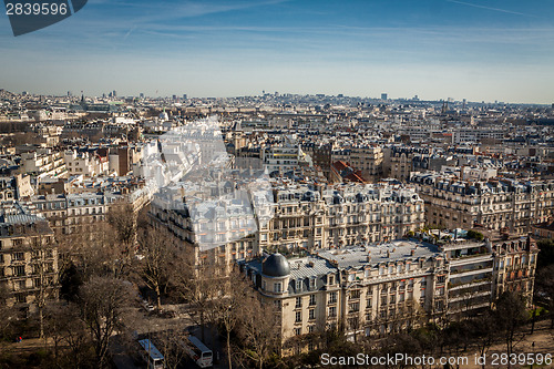 Image of View over the rooftops of Paris