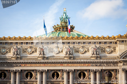 Image of Exterior of a historical townhouse in Paris