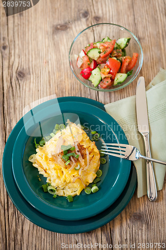 Image of Macaroni cheese or spatzle egg noodle