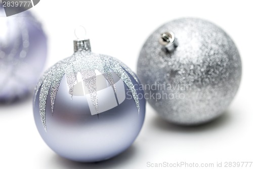 Image of Glittery Christmas ornament ball