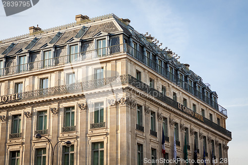 Image of Exterior of a historical townhouse in Paris