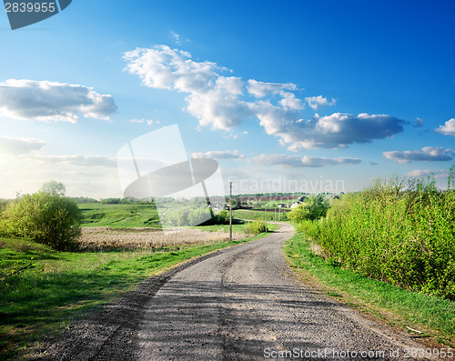 Image of Countryside at sunset