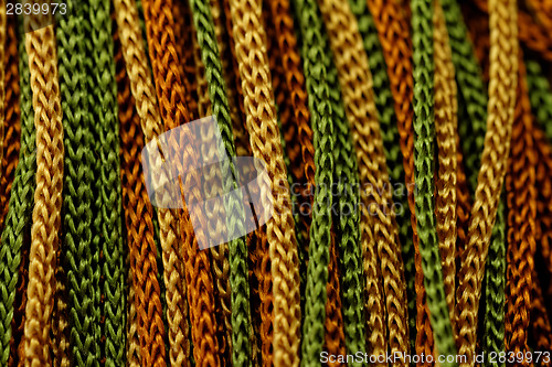 Image of Colorful yarns