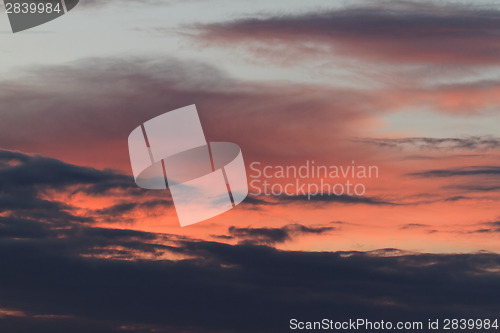 Image of Beautiful sunset