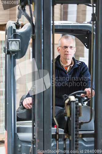 Image of Forklift driver