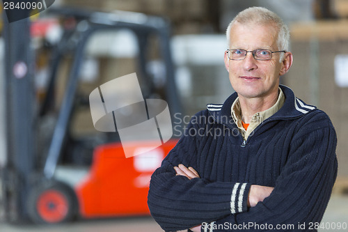 Image of Forklift driver