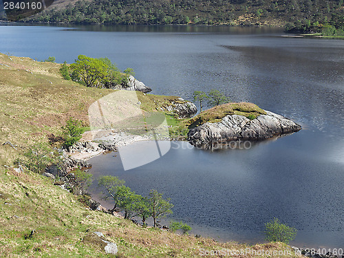 Image of Loch Arkaig, Scotland in spring