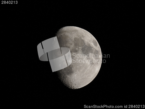 Image of Gibbous moon