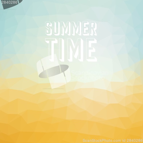 Image of Summer holiday tropical beach background