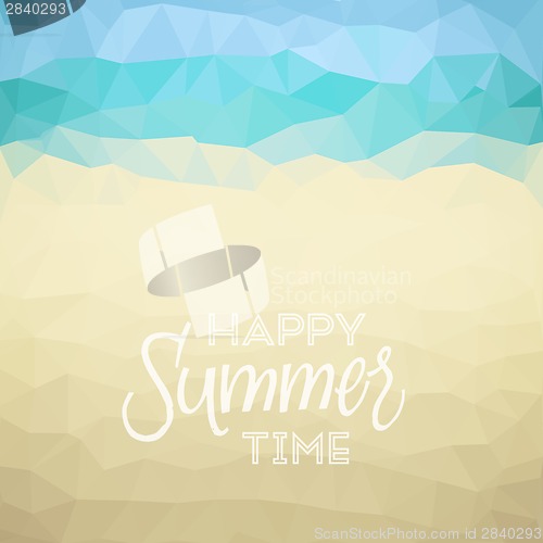 Image of Summer holiday tropical beach background