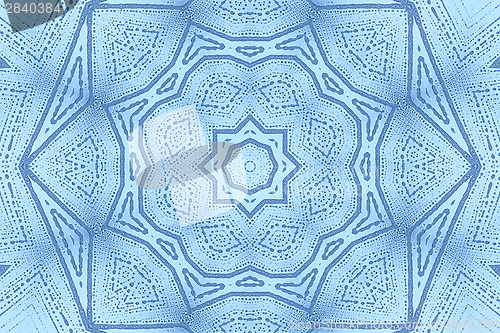 Image of Blue background with abstract foam pattern