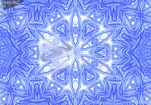 Image of Abstract blue pattern background