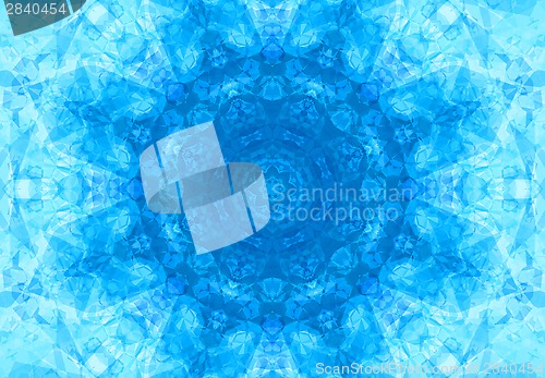 Image of Abstract blue pattern