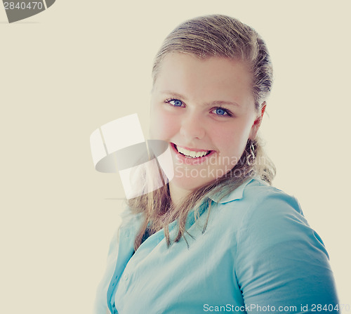 Image of Portrait Of A Happy Young Business Woman