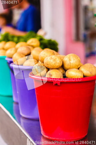 Image of Potatoes At Local Market