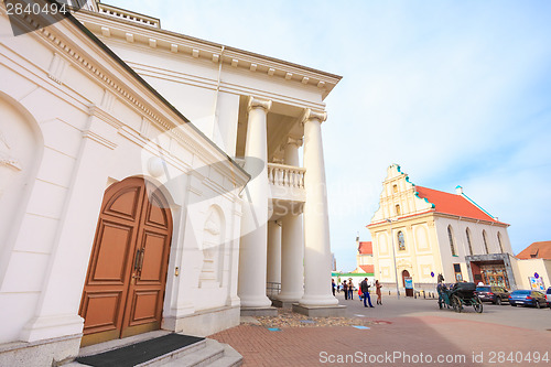 Image of Part of the old town - Trinity Hill In Minsk, Belarus