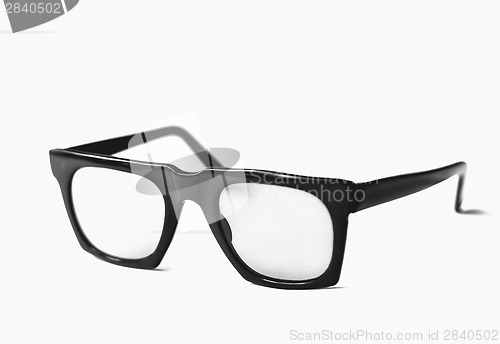 Image of Photo Black Nerd Spectacle Frames