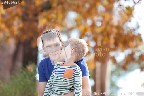 Image of family at fall