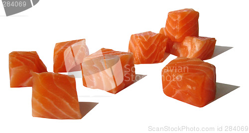 Image of Salmon dices