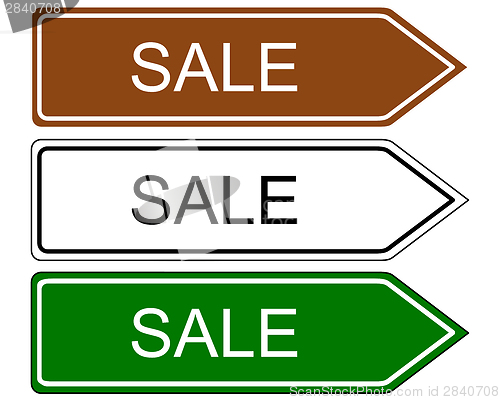 Image of Direction sign sale