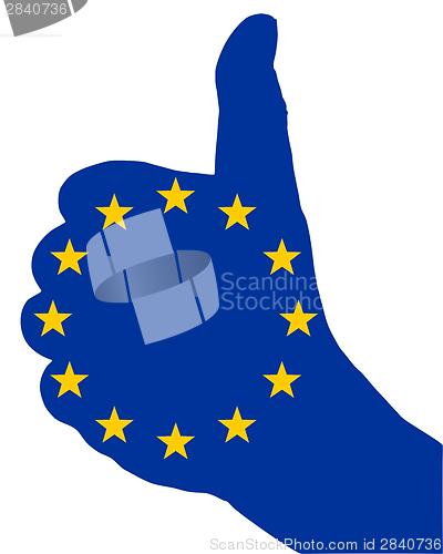 Image of European finger signal