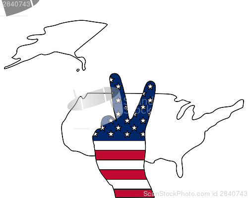Image of American hand signal
