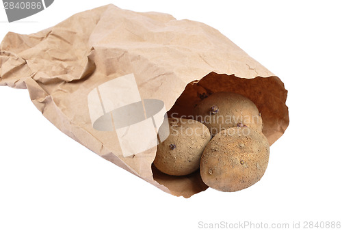 Image of Vegetables in paper bag