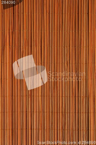 Image of Orange rattan mat texture