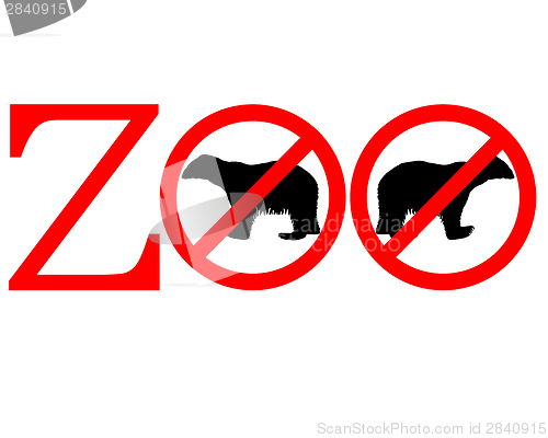 Image of Polar bear zoo prohibited