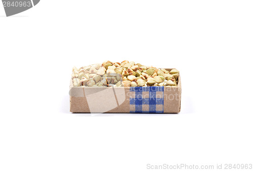 Image of Buckwheat on white