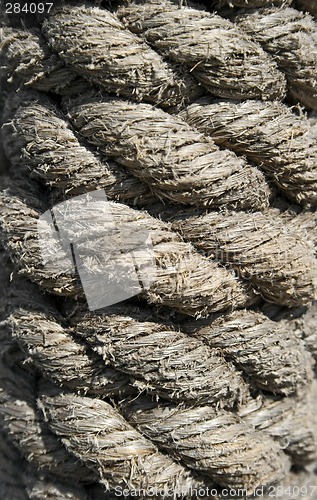 Image of Boat rope texture