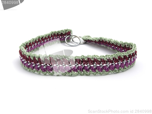 Image of Handmade crocheted dog chain