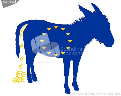 Image of European cash donkey