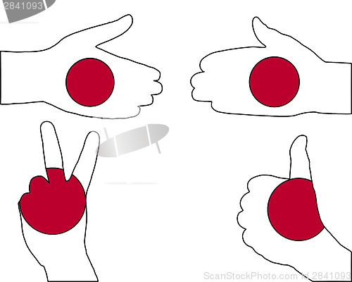 Image of Japan hand signal