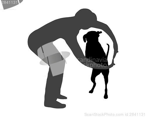 Image of Dog agility (obedience): Command: Jump through