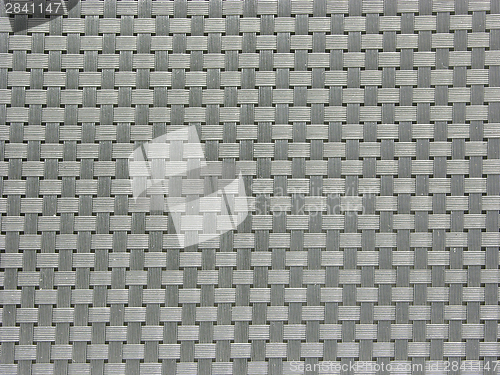 Image of Gray background out of plait pattern