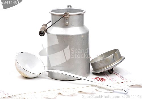 Image of Milk can open