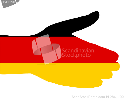 Image of German handshake