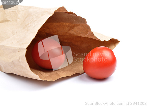 Image of Vegetables in paper bag