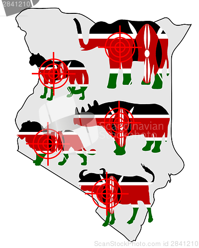 Image of Big Five Kenya cross lines