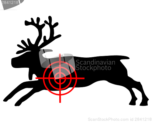 Image of Reindeer crosshair