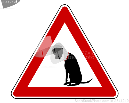 Image of Pet hospital warning sign