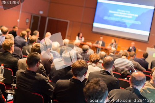 Image of Audience at the conference hall.