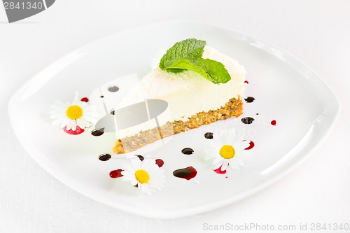 Image of Cheesecake dessert.